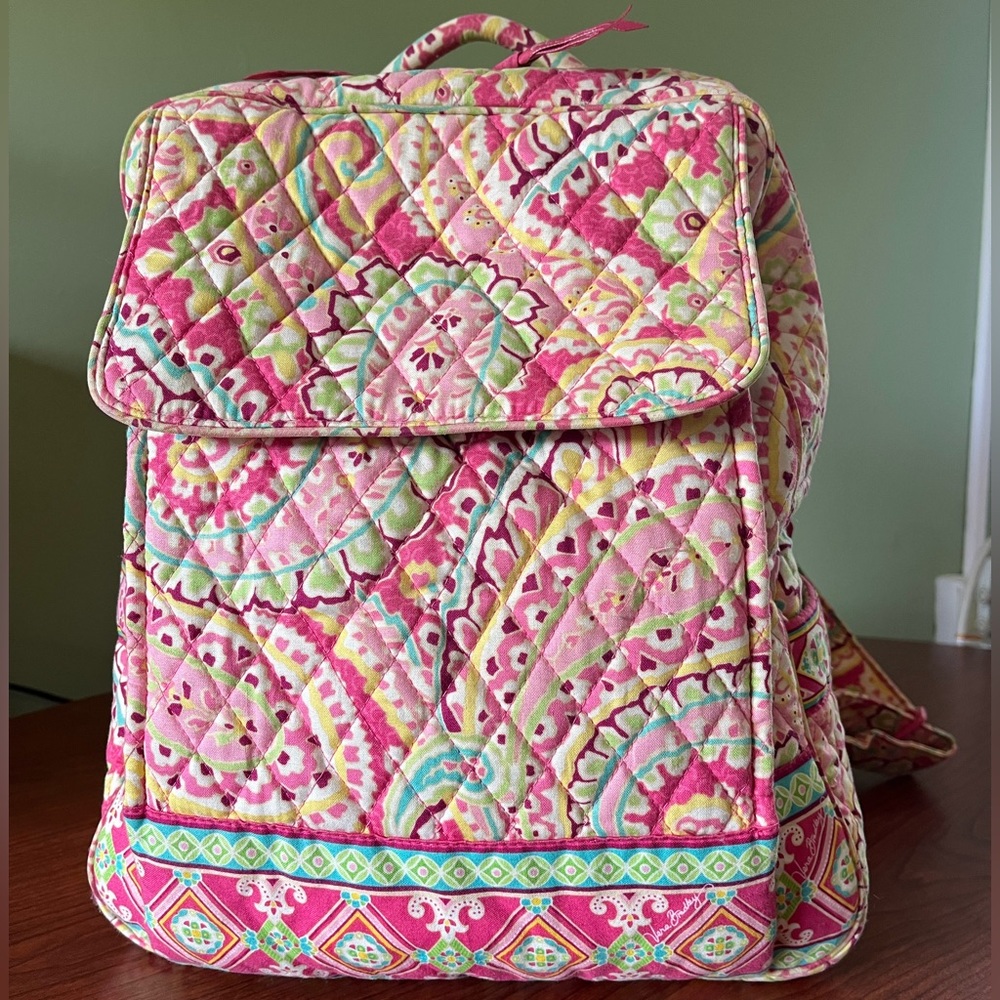 Vera Bradley-Capri melon-Quilted backpack